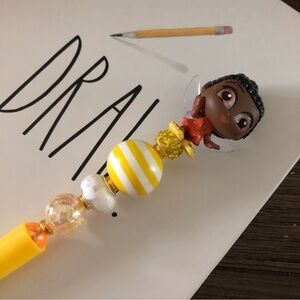 Disney Doorables: Tinker Bell Fairies: Iradessa handmade beaded pen